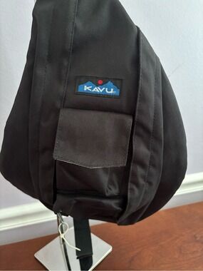 Purse Rope Bundle Kavu | Bags | Nwt Kavu Black Rope Sling Bag Adjustable Multicolor Strap ...